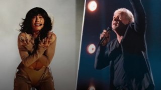 Loreen hails Johnny Logan for making Eurovision-winning song ‘his own’ in semi-final performance