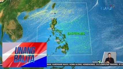 Easterlies, nagdadala ng mainit na temperatura sa ating bansa - Weather update today as of 6:03 a.m. (May 9, 2024) | UB