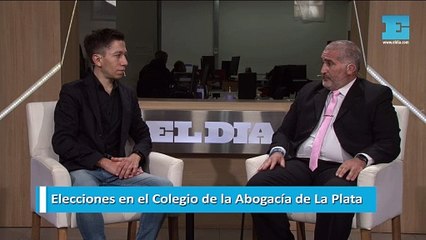 Elecciones en el Colegio de la Abogacía de La Plata. Gastón Nicoccia, candidato a presidente por Renovación Colegial