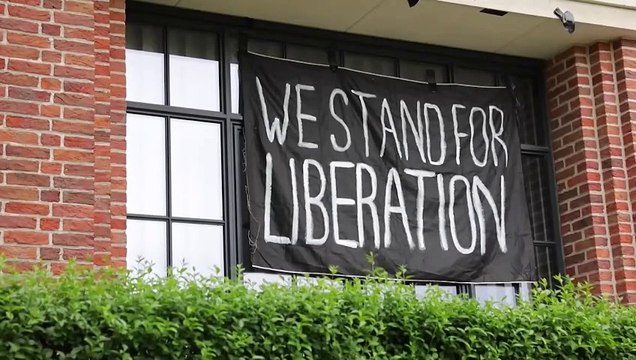 Las protestas propalestinas se propagan por las universidades de Bélgica