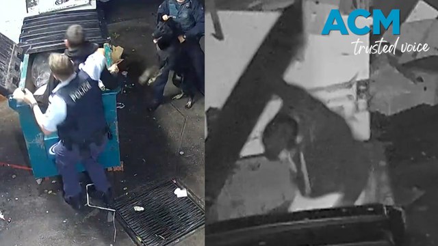 Dumpster dive: Alleged armed robber found in dumpster