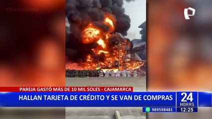 La Libertad: Incendio consume empresa azucarera en Casa Grande sin causar víctimas