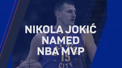 Télécharger la video: Breaking News - Nikola Jokic wins NBA MVP