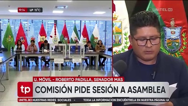 Judiciales: Comisión Mixta de Justicia Plural pide a Choquehuanca convocar a sesión y asumir acciones legales