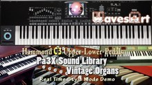 Korg Pa4X Pa3X Vintage Organs Sound Library