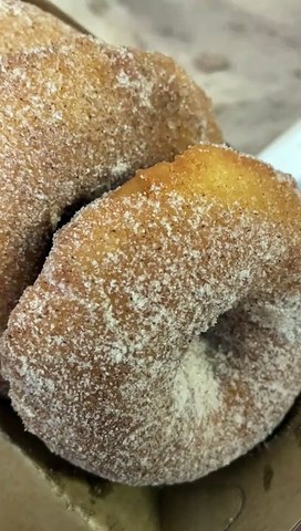 Yachties - the little blue hut in the middle of Wollongong Harbour - serves some of the best cinnamon doughnuts you've ever tasted.