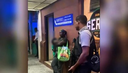 NO ARREST FOR WOMAN CAUGHT CHOKING CHILD IN POS