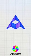 MixArts | How to Draw Aesthetic Figure Tutorial #art #3ddrawing #tutorial #aesthetic #principiante