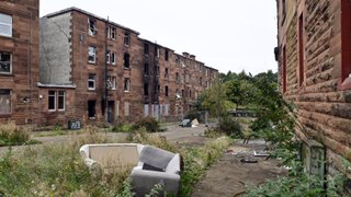 Clune Park - Abandoned housing estate in Port Glasgow