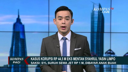 Saksi: Perjalanan SYL ke Brazil, AS, dan Arab Saudi Pakai Uang Kementan Rp1,8 Miliar