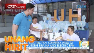 Libreng electric fan repair sa Pasay! | Unang Hirit
