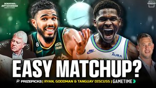 Would Celtics Be CLEAR Favorites Over T-Wolves in Finals? | Ryan & Goodman Podcast