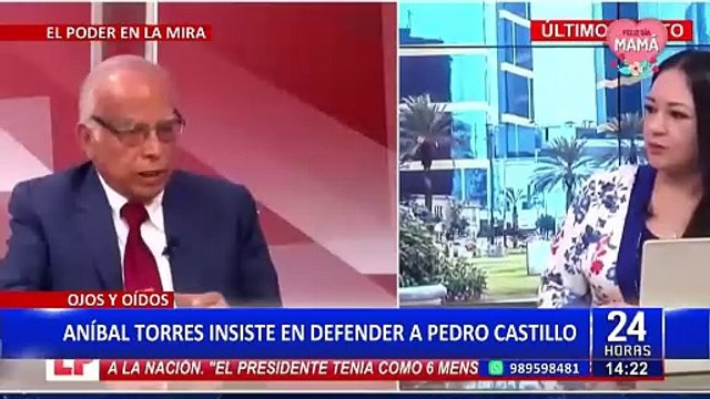 Aníbal Torres sobre intento de golpe de Castillo: 
