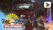 Mga sasakyang iligal na nakaparada sa R-10 sa Maynila, tiniketan at hinila sa clearing operation ng MMDA