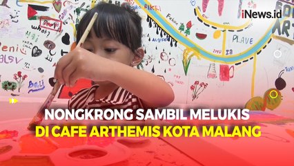 Cafe Arthemis, Tempat Nongkrong Santai Sambil Melukis di Kota Malang