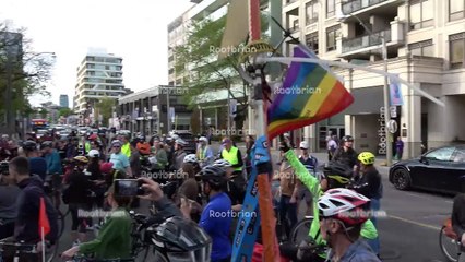 Memorial Ride for fallen cyclist and Ghost Bike installation - Avenue and Elgin - Ali Sezgin Armagan__DM-rum