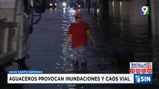 Inundaciones, grandes charcos y caos en el tránsito por aguaceros | Emisión Estelar SIN  con Alicia Ortega