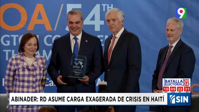 Abinader: RD asume carga exagerada de crisis en Haití | Emisión Estelar SIN con Alicia Ortega