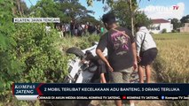 2 Mobil Terlibat Kecelakaan Adu Banteng, 3 Orang Terluka