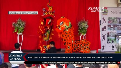 Festival Olahraga Masyarakat akan Digelar hingga Tingkat Desa