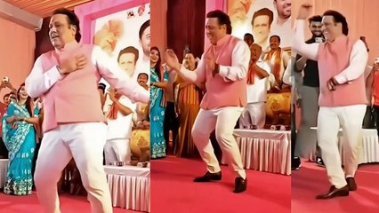 Govinda Dance On Aapke Aa Jane Se In Shiv Sena Election Campaign, Public Shocking Reaction Viral