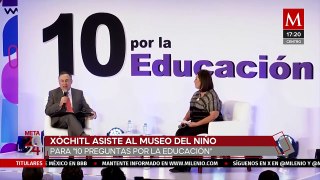 Xóchitl Gálvez señala la importancia de impulsar la educación en el país