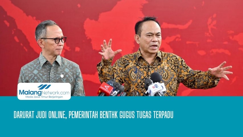 Darurat Judi Online, Pemerintah Bentuk Gugus Tugas Terpadu