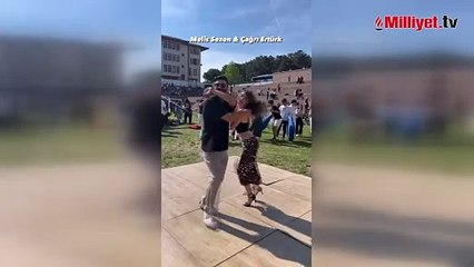 Melis Sezen dansıyla ağızları açık bıraktı! 'Eteği düşecek diye korktuk'