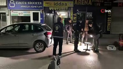 İş yerinde bacağından silahla vuruldu