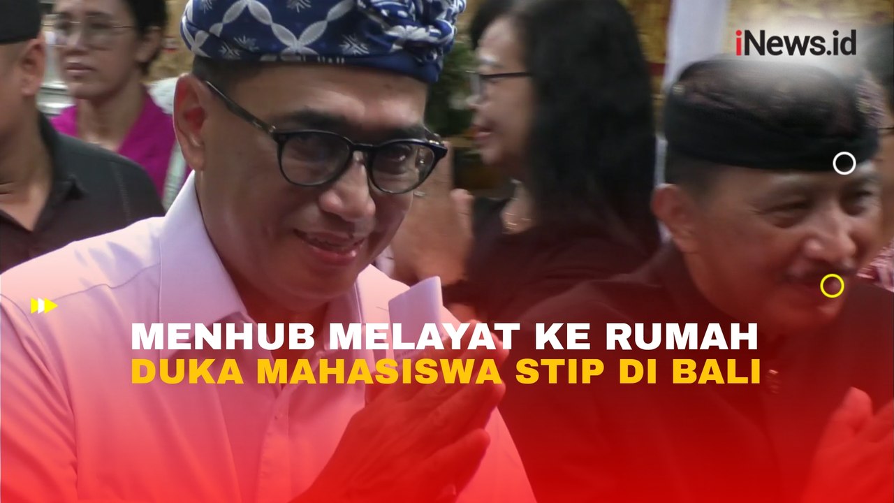 Menteri Perhubungan Budi Karya Sumadi Melayat ke Rumah Duka Mahasiswa STIP