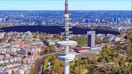 The Heinrich Hertz Tow in Hamburg, Germany