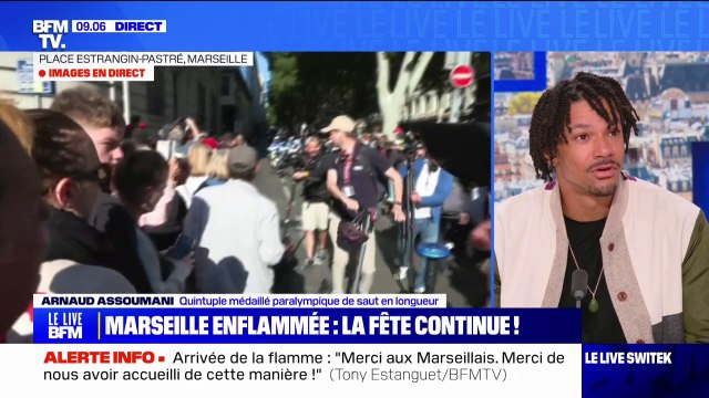 Arnaud Assoumani (quintuple médaillé paralympique de saut en longueur): Autant d'émotions, c'est ce qu'on souhaite créer en tant qu'athlète olympique