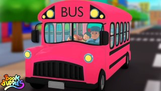 Wheels on the Bus + More Vehicle Songs & Nursery Rhymes for Kids