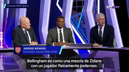 La comparación de Wenger sobre Bellingham y Zidane que habla muy bien del inglés