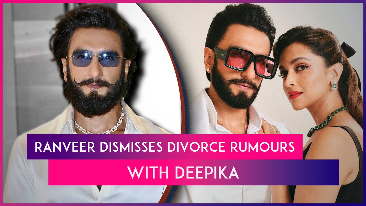 Ranveer Singh Rubbishes Rumours Of Divorce With Deepika Padukone By Flaunting His Wedding Ring