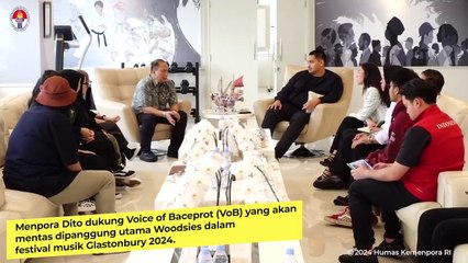 Menpora Dito Dukung Voice of Baceprot Manggung di Festival Glastonbury Inggris