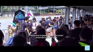La justice chinoise interdit un chant prodémocratie hongkongais