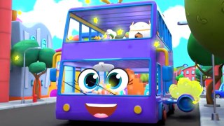 Wheels On The Bus, Street Vehicles and Children Rhymes