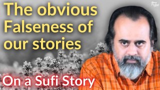 The obvious falseness of our stories || Acharya Prashant, on a Sufi story (2017)