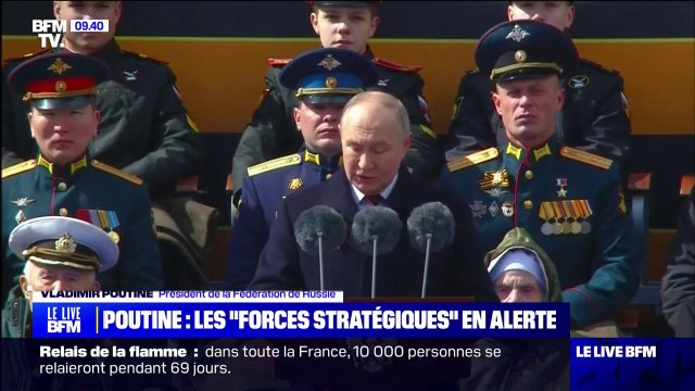 Nos forces stratégiques sont toujours en alerte : Vladimir Poutine assure que la Russie ne laissera personne l'intimider