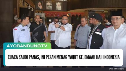 Cuaca Saudi Panas, Ini Pesan Menag Yaqut ke Jemaah Haji Indonesia