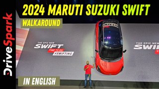 All-New 2024 Maruti Suzuki Swift Walkaround Video | Price Details, Design, Features & More