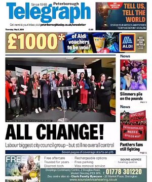 Peterborough Telegraph weekly roundup