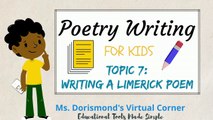 How to Write a Limerick Poem | Poetry Writing for Kids and Beginners