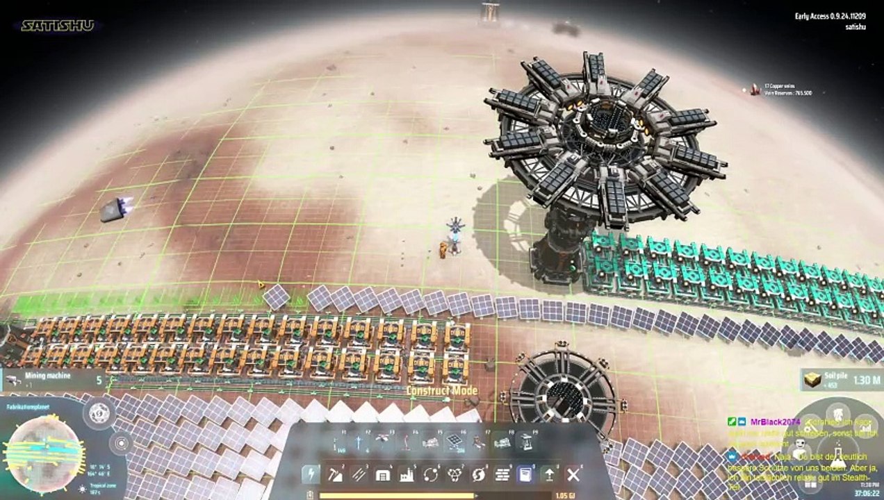 Die letzten Ressourcen des Fabrikationsplaneten abbauen. | Dyson Sphere Program | Ep. 112