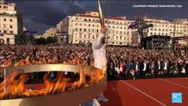 Paris 2024 Olympics: torchbearers in Marseille kick off the flame's journey across France