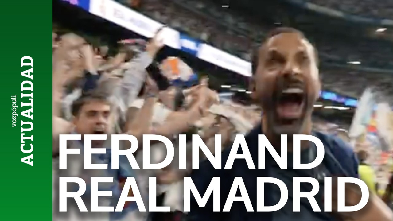 Ferdinand se vuelve loco con el doblete de Joselu y la remontada del Madrid en el Bernabéu