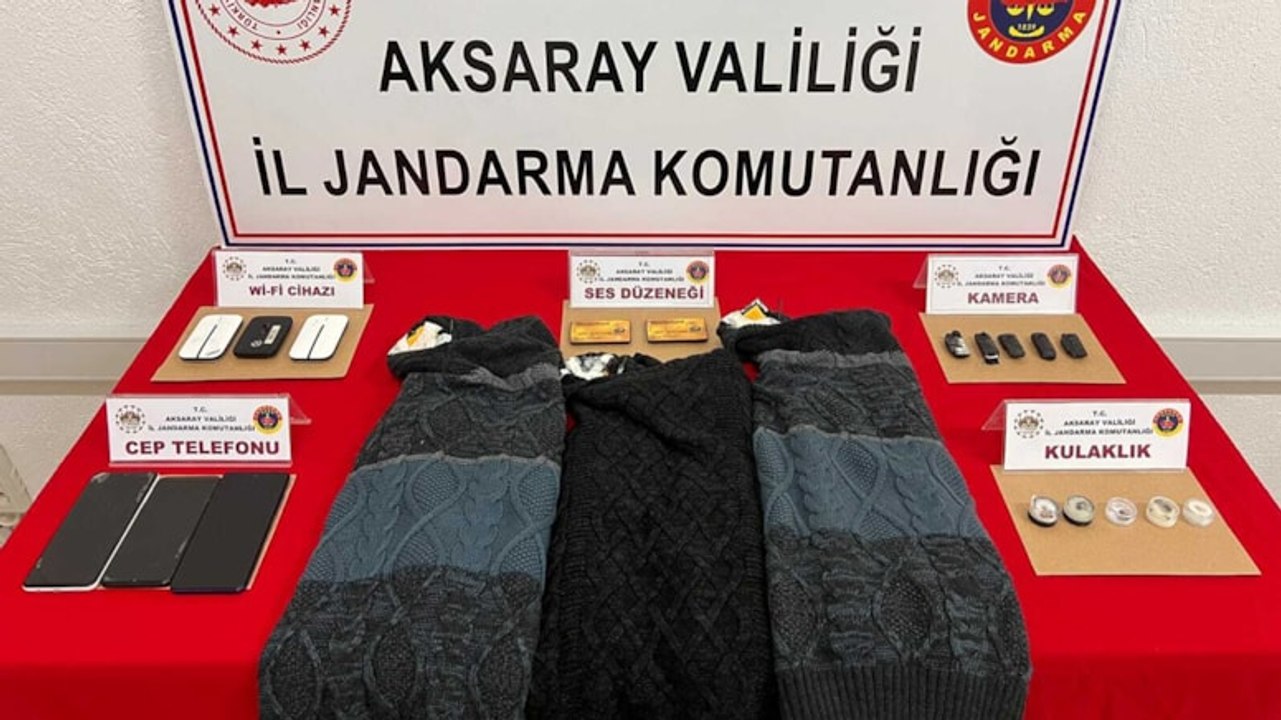 Ehliyet sınavında özel düzenek