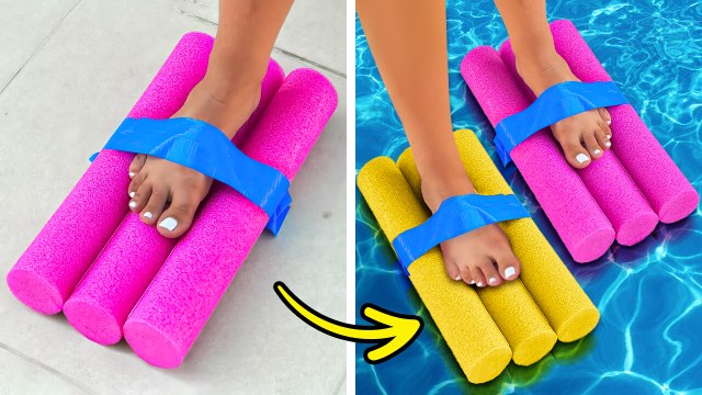 Des Chaussures Qui Marchent sur l'Eau ?! Cools Créations de Chaussures DIY à Essayer Cet Été