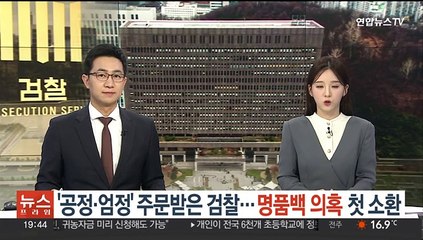 '공정·엄정' 주문받은 검찰…'명품백 의혹' 첫 소환